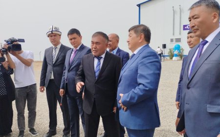 11 мая 2024 года в городе Чолпон-Ата состоялась церемония открытия системы чистого водоснабжения с целью обеспечения населения чистой водой.