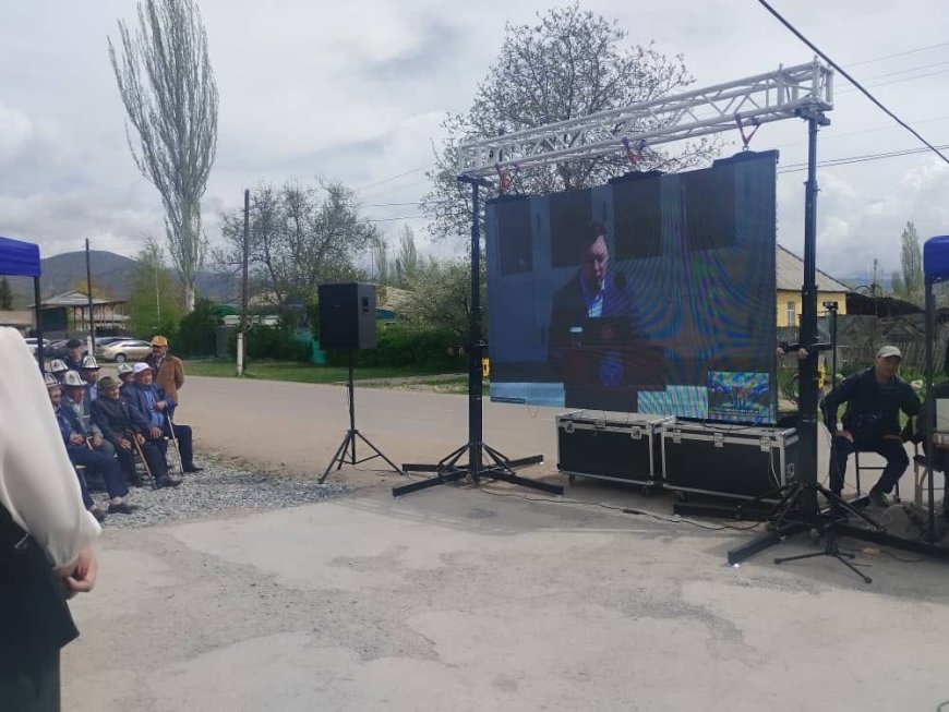 Ысык-Көл районунун Семеновка айылында жаңы заманбап мектеп ишке берилди.
